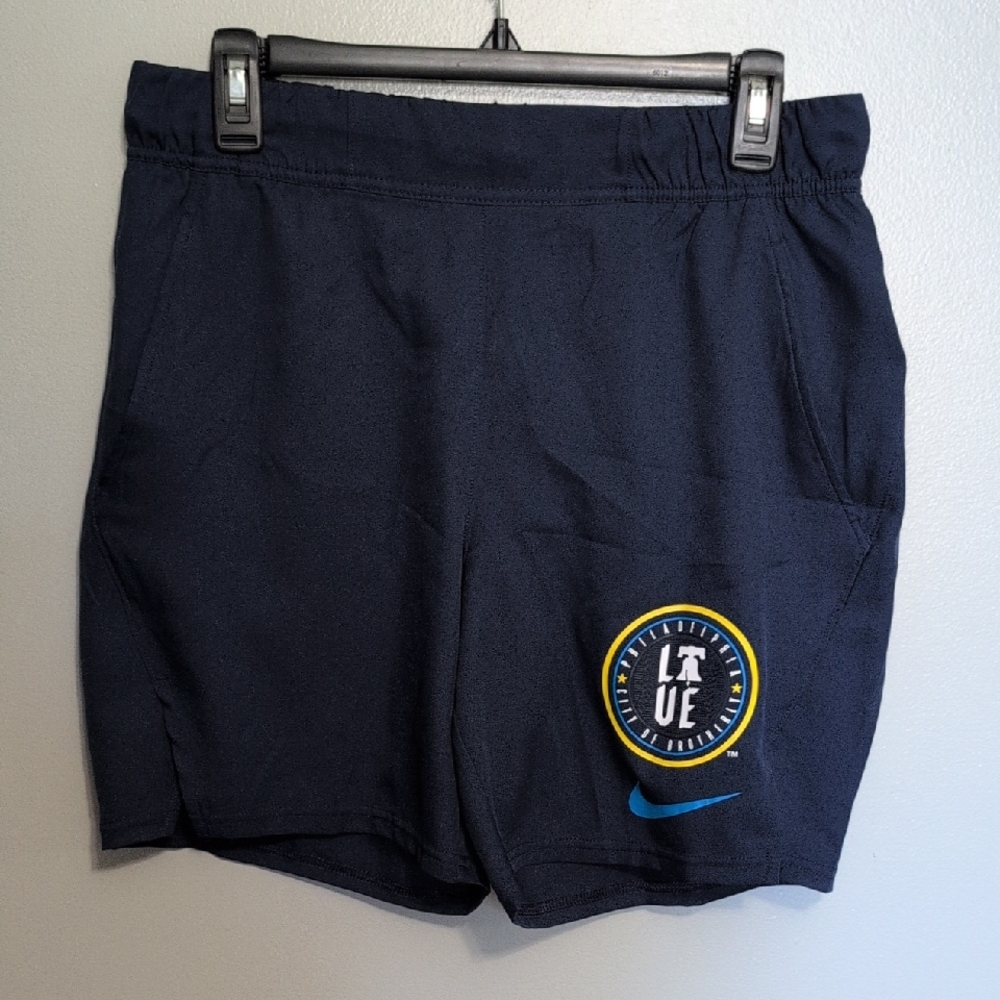 SPRING NWTs Philly City connect Nike Men's Dark Blue Athletic Shorts with Logo